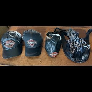 Harley Davidson hats and head wraps
